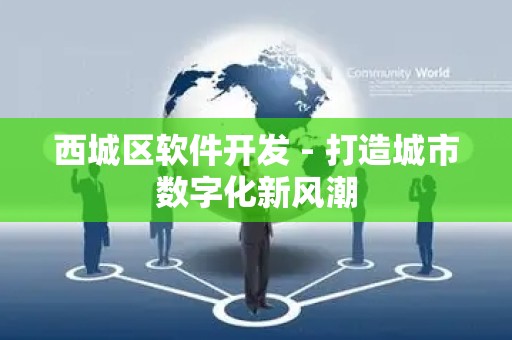 西城区软件开发 - 打造城市数字化新风潮