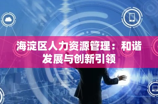 海淀区人力资源管理：和谐发展与创新引领