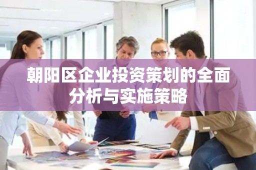 朝阳区企业投资策划的全面分析与实施策略