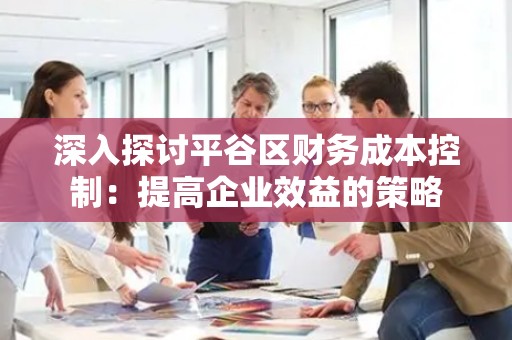 深入探讨平谷区财务成本控制：提高企业效益的策略