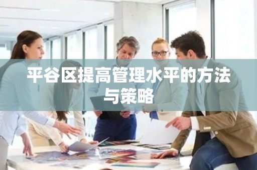 平谷区提高管理水平的方法与策略