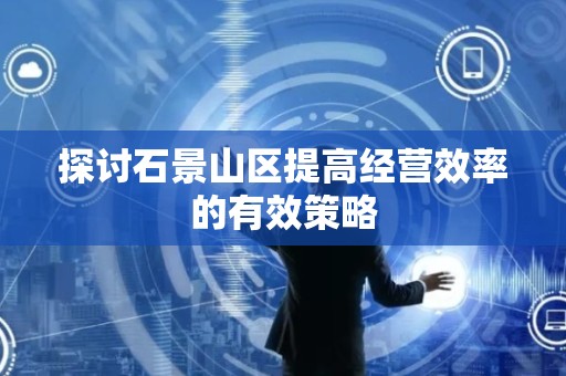 探讨石景山区提高经营效率的有效策略