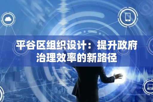 平谷区组织设计：提升政府治理效率的新路径