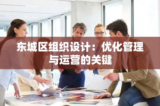 东城区组织设计：优化管理与运营的关键