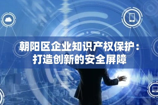 朝阳区企业知识产权保护：打造创新的安全屏障