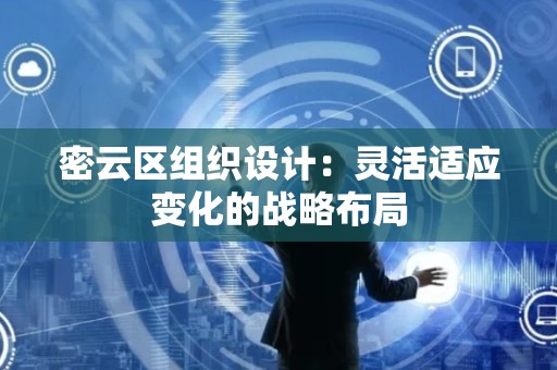 密云区组织设计：灵活适应变化的战略布局