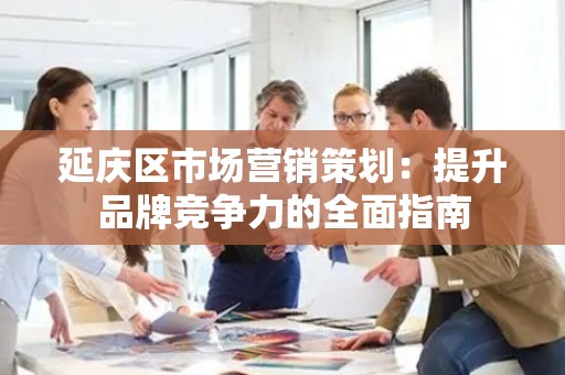 延庆区市场营销策划：提升品牌竞争力的全面指南