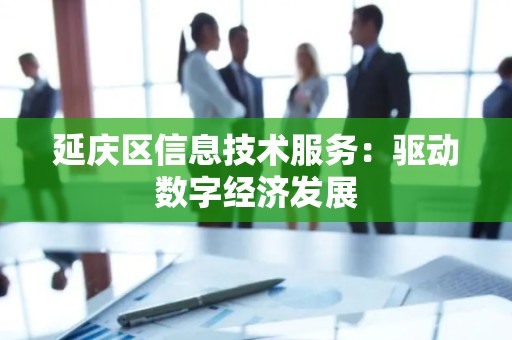 延庆区信息技术服务：驱动数字经济发展