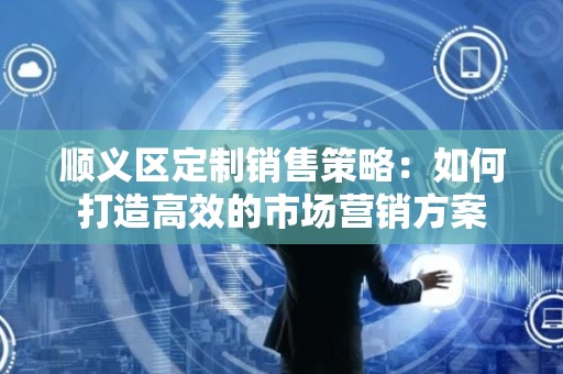 顺义区定制销售策略：如何打造高效的市场营销方案