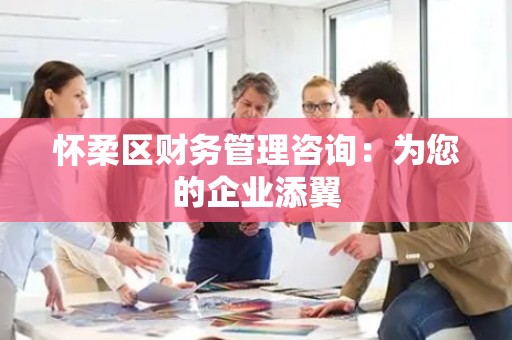 怀柔区财务管理咨询：为您的企业添翼