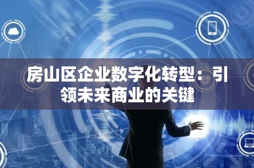 房山区企业数字化转型：引领未来商业的关键