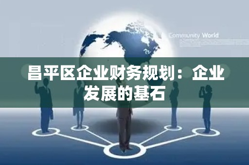 昌平区企业财务规划：企业发展的基石