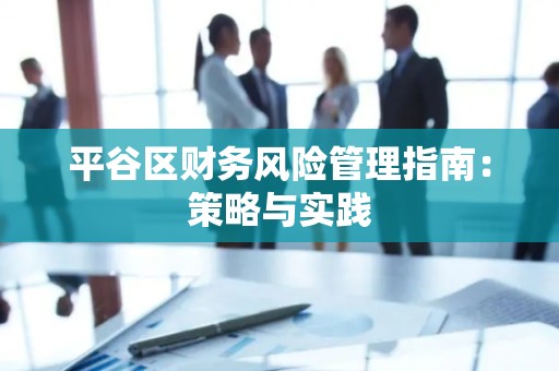 平谷区财务风险管理指南：策略与实践